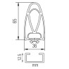 CLICKLINE Safety Edge Premade Custom Size Various Profiles | BIRCHER REGLOMAT