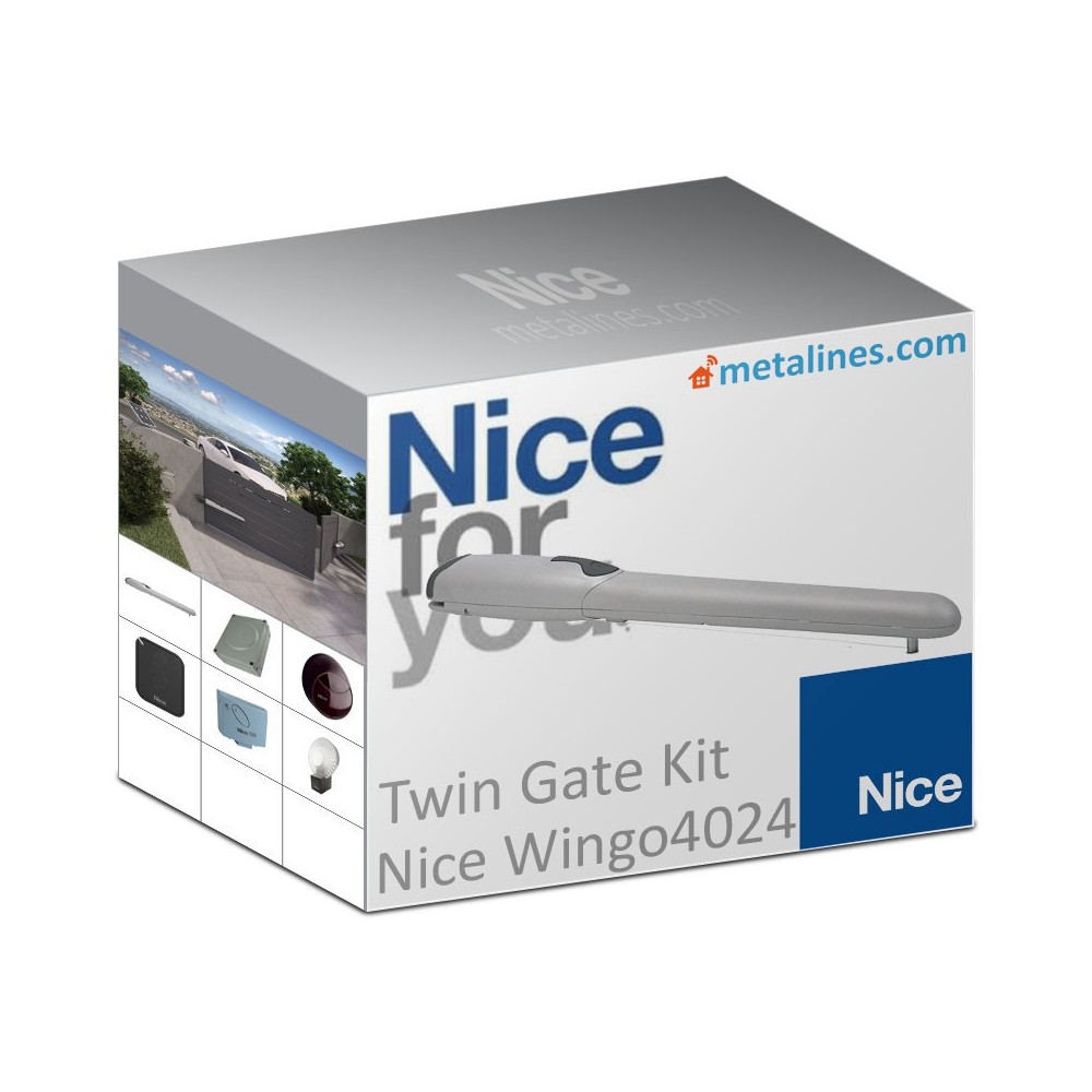 NICE WINGO4024BDKCEDKIT Swing Gate Kit NICE — free download