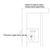 Gatemaster Select Pro Bolt on Deadlock Gate Lock (SBD) | GATEMASTER