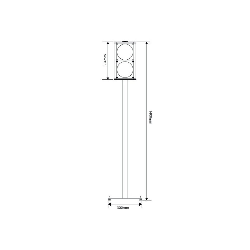 SAFE FLOW BASE KIT Pedestrian foot traffic management | COVID-19 Pandemic