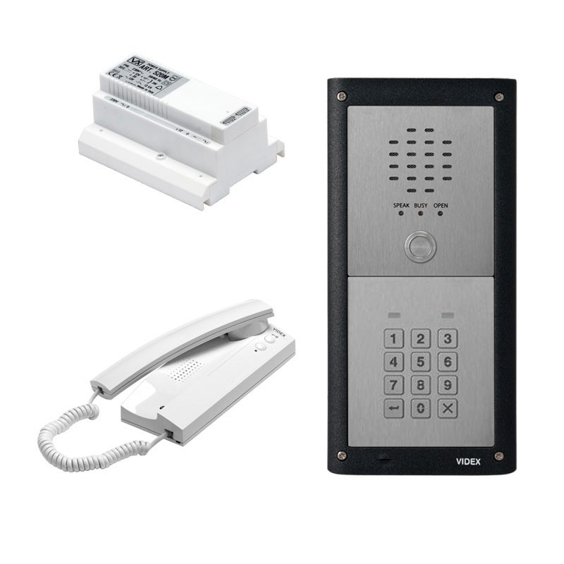 videx vr4k-1s/cl intercom kit