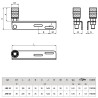 CAIS JRS 30 SLIDING GATE ROLLER GUIDE