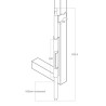 GATEMASTER AUTO-LOCKING DROP BOLT ADB