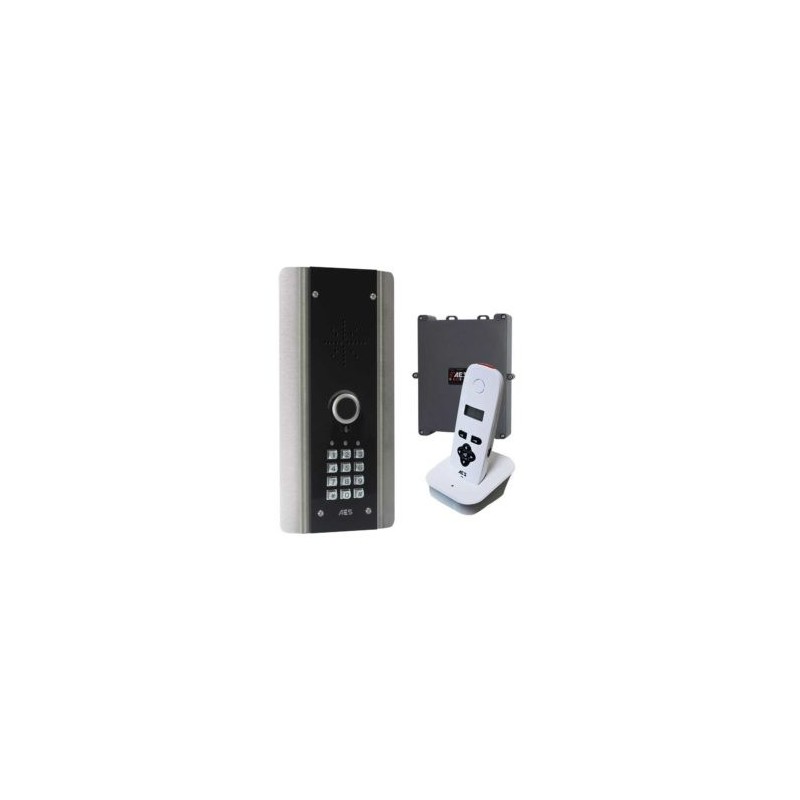 AES DECT 603-ABK-NT-EU NO TOUCH AUDIO GATE INTERCOM KIT | AES