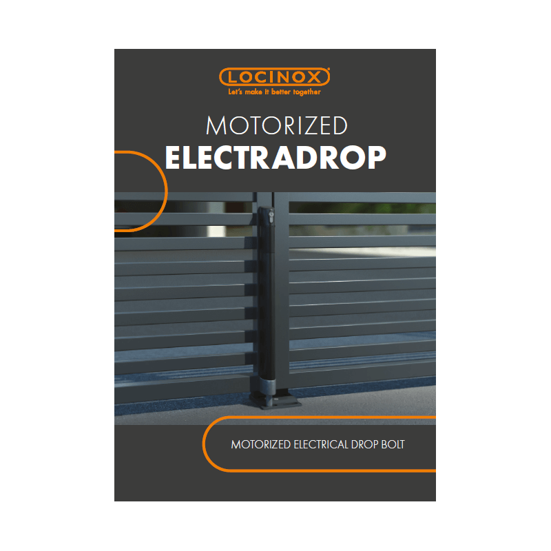 ELECTRADROP DROP BOLT ELECTRADROP-SET-9005 | LOCINOX