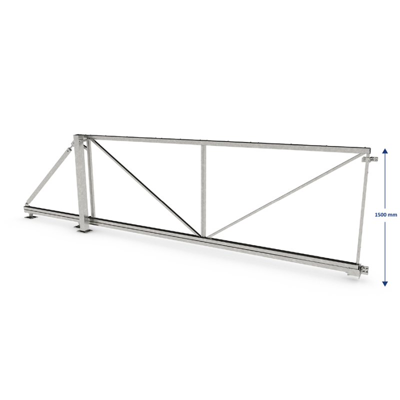 CAIS CANTILEVER SLIDING GATE FRAME 4m x 1.5m