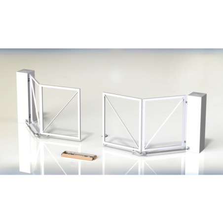 Twin Drive E-Box for Bi-Folding Double Leaf Swing Gates