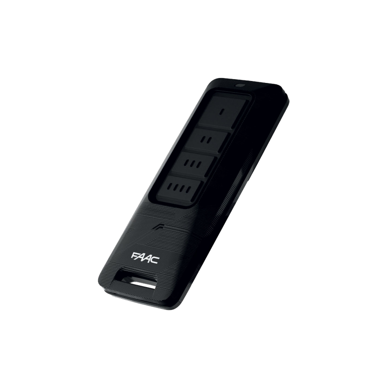 FAAC XT4 FDS 433-868MHz 787018 TRANSMITTER Angled Leaning