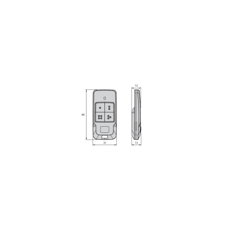 BFT MITTO COOL C4 BLUE TRANSMITTER
