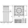 BFT RANCH C 600L STAINLESS STEEL FIXED BOLLARD