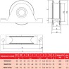 CAIS WSO 824 SLIDING GATE WHEEL