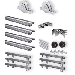 X-TRACK - WSO Sliding Gate Kit for gaps up to 5.5m