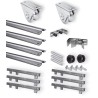 X-TRACK - WTO Sliding Gate Kit for gaps up to 5.5m