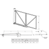 CAIS TwinDrive3 E-Box Bi-Fold Gate Conversion System – Up to 3m Opening (90°)