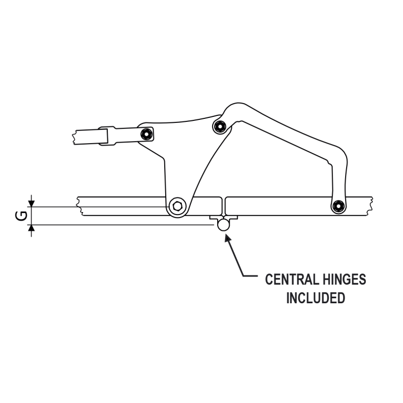 CAIS TwinDrive3 E-Box Bi-Fold Gate Conversion System – Up to 3m Opening (90°)