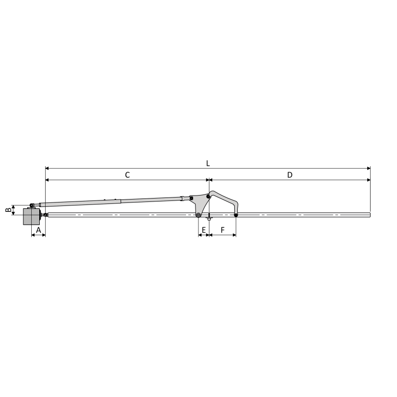 CAIS TwinDrive3 E-Box Bi-Fold Gate Conversion System – Up to 3m Opening (90°)