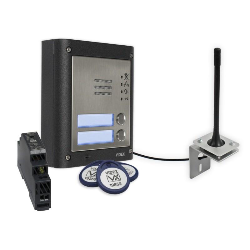 Videx GSM Pro 4G Intercom Kit (GSM4K-2S/4G)
