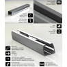 CAIS STAGE MZ1 CANTILEVER GATE TRACK