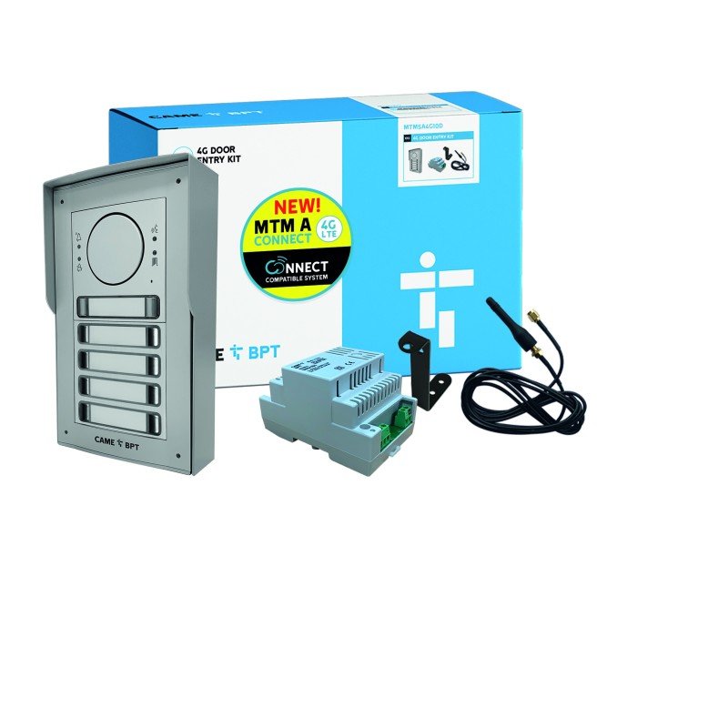 BPT MTM CONNECT 4G GSM AUDIO INTERCOM KIT (MTMSA4G10D) (SURFACE)