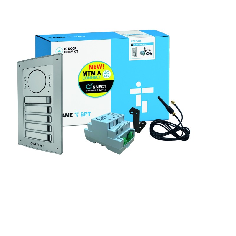 BPT MTM CONNECT 4G GSM AUDIO INTERCOM KIT (MTMFA4G5)
