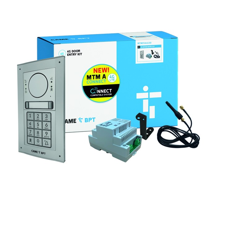 BPT MTM CONNECT 4G GSM AUDIO INTERCOM KIT WITH KEYPAD (MTMFKA4G2D)