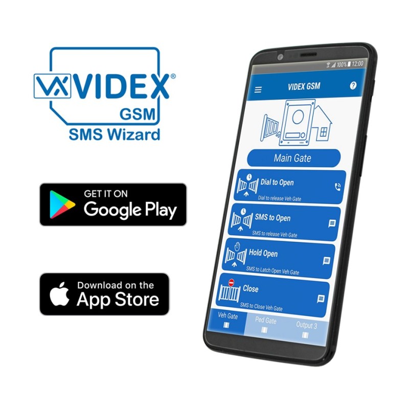 Videx GSM Smartphone Apps for IOS & Android