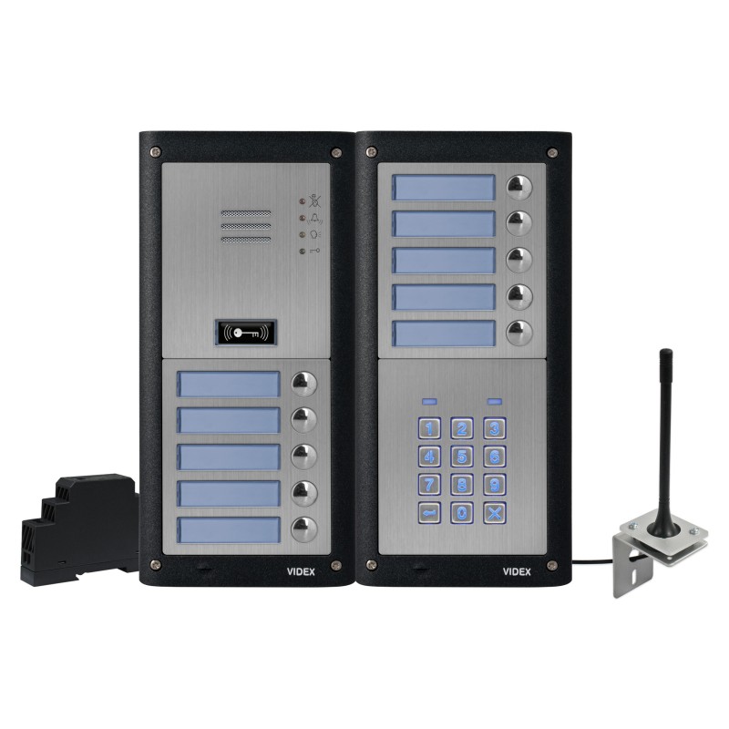 VIDEX 4000 GSM PRO INTERCOM KIT 4G (GSM4KCR-10S/4G) (CODELOCK)