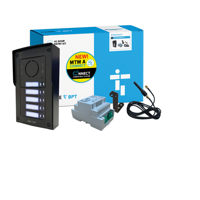 BPT MTM 4G VR GSM AUDIO INTERCOM KIT (MTMSVRA4G5)
