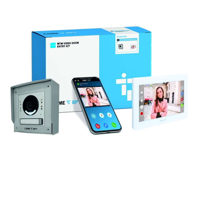 BPT MTM XTS IP VIDEO INTERCOM KIT MTMSIP5W1
