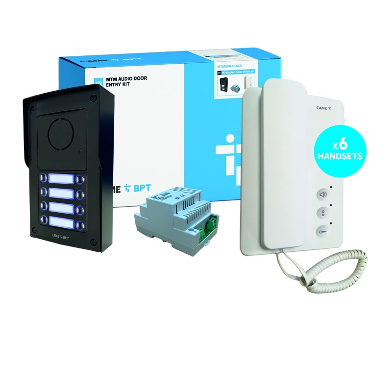 BPT MTM VR to AGT AUDIO INTERCOM KIT SURFACE MTMSVRAGA6D