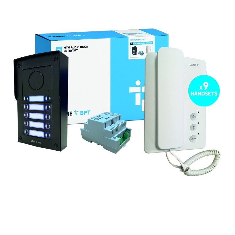 BPT MTM VR to AGT AUDIO INTERCOM KIT SURFACE MTMSVRAGA8D