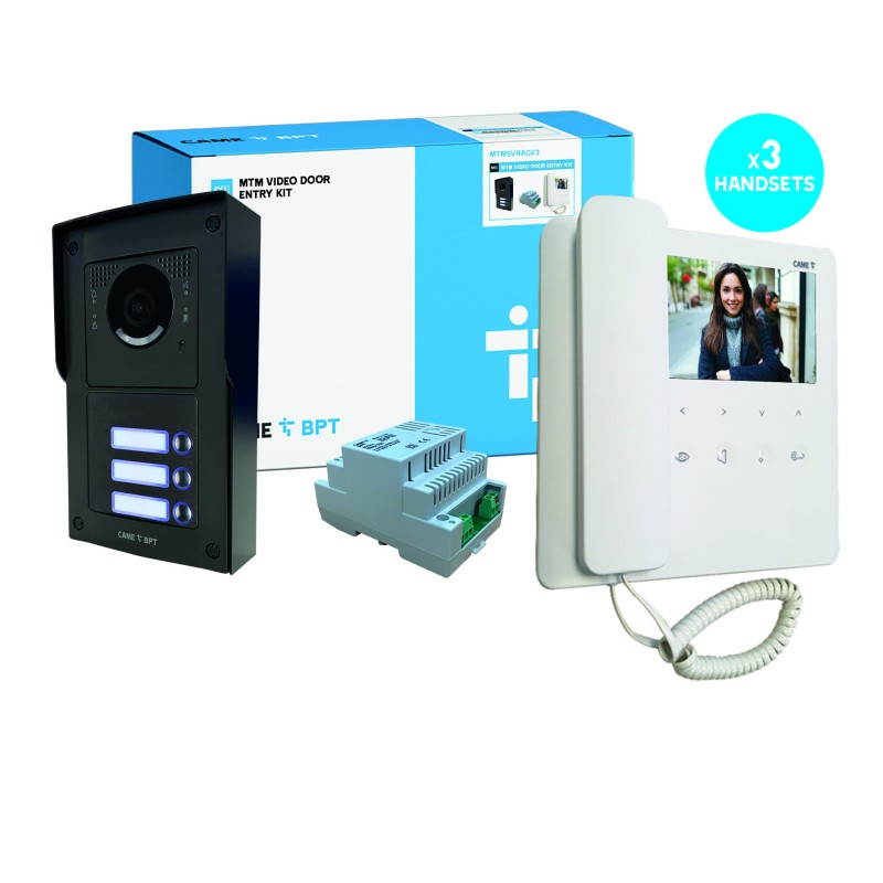 BPT MTM VR to AGT VIDEO INTERCOM KIT SURFACE MTMSVRAGV3