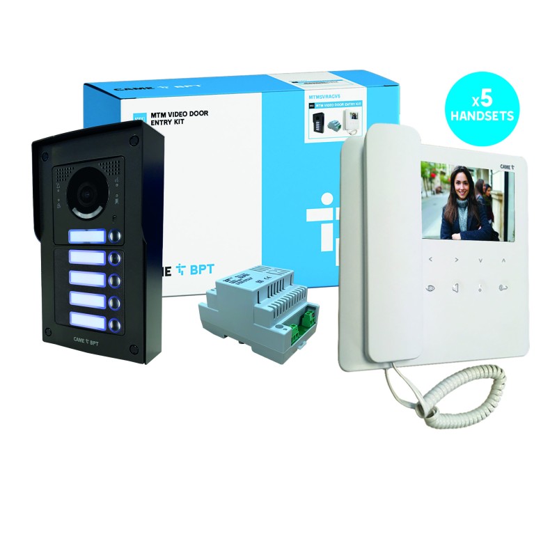 BPT MTM VR to AGT VIDEO INTERCOM KIT SURFACE MTMSVRAGV5