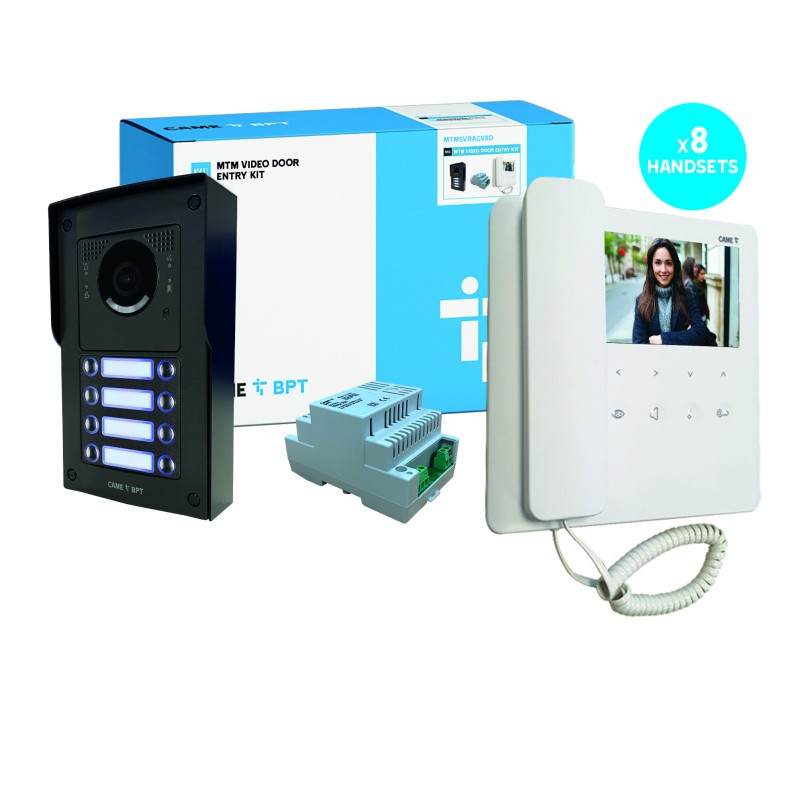 BPT MTM VR to AGT VIDEO INTERCOM KIT SURFACE MTMSVRAGV8D