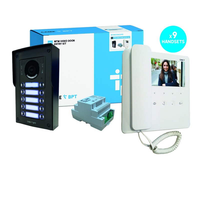 BPT MTM VR to AGT VIDEO INTERCOM KIT SURFACE MTMSVRAGV9D