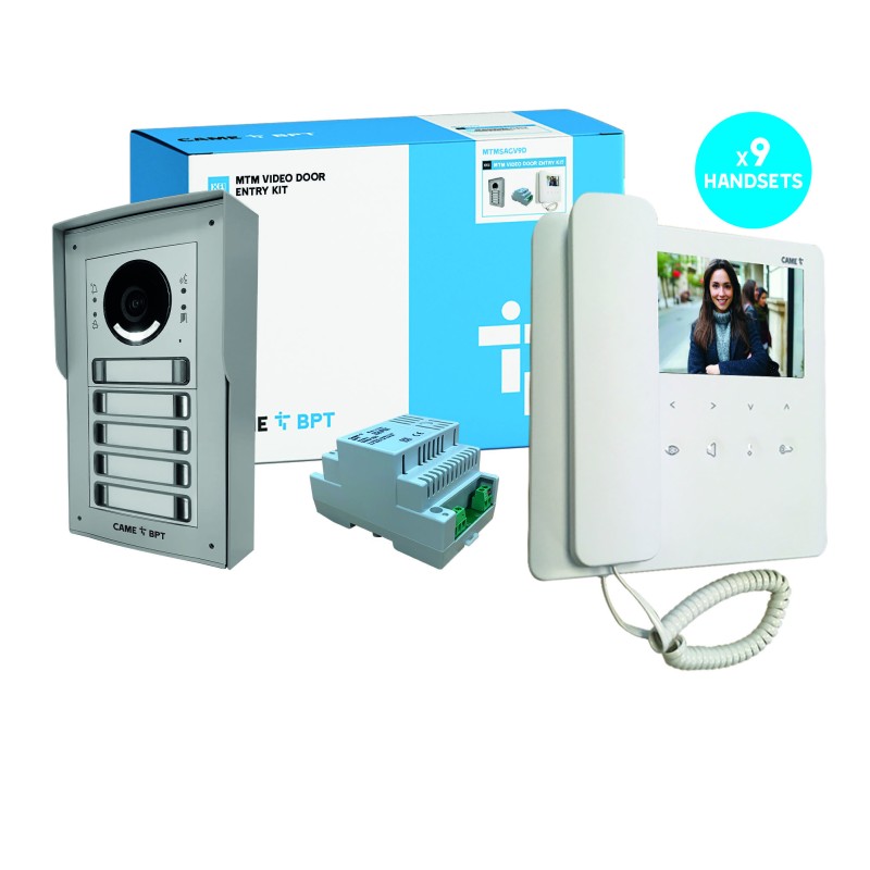 BPT MTM to AGT VIDEO INTERCOM KIT MTMSAGV9D