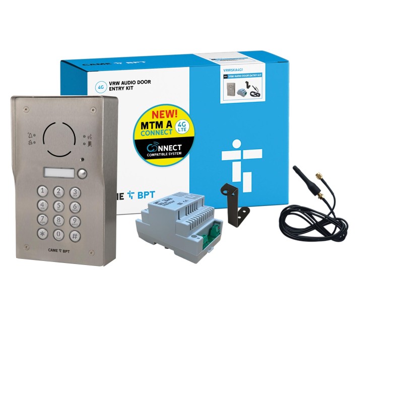 BPT VRW 4G GSM INTERCOM KIT with Keypad SURFACE VRWSKA4G1