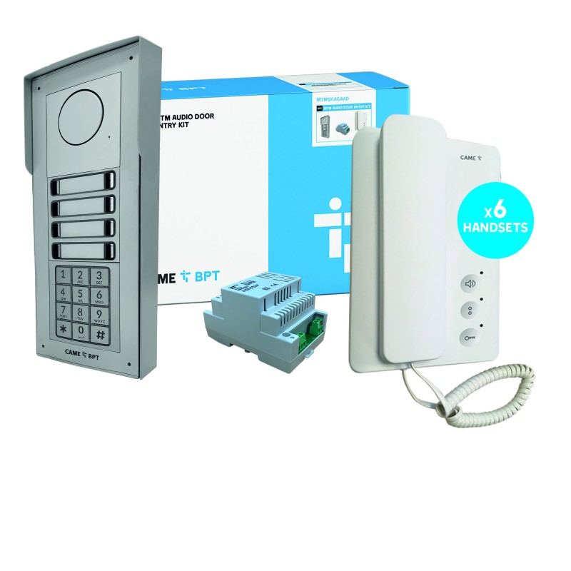 BPT MTM to AGT Audio Intercom kit with Keypad Surface MTMSKAGA