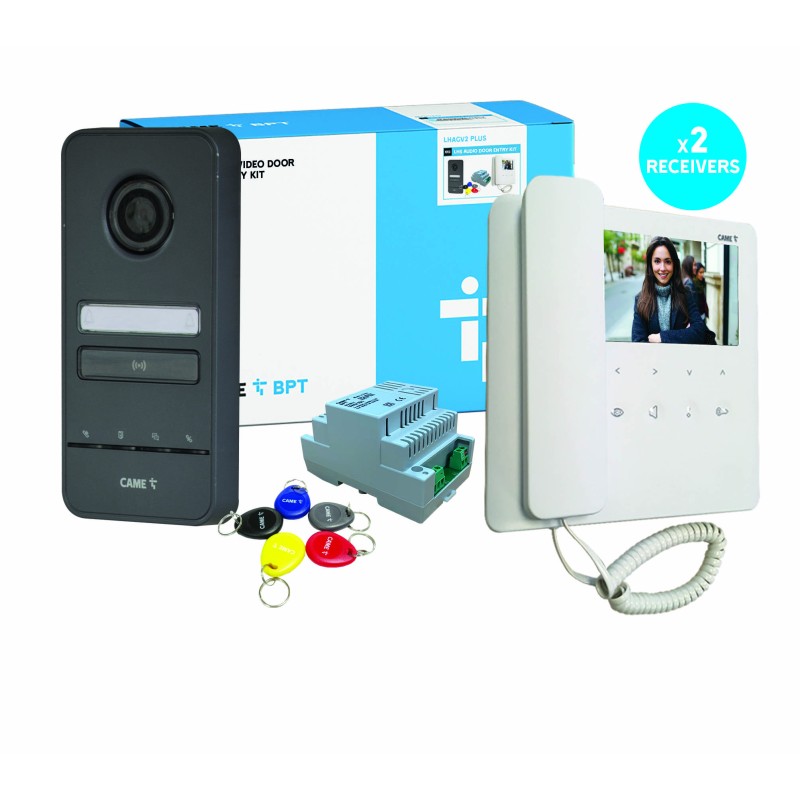 BPT LHS PLUS AGT Video Intercom Kits 1 to 4 buttons LHAGV_PLUS