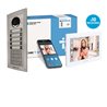 Bpt MTM Flush Mount with Keypad to 7-Inch White XTS Monitor (IP Video Intercom Kit)