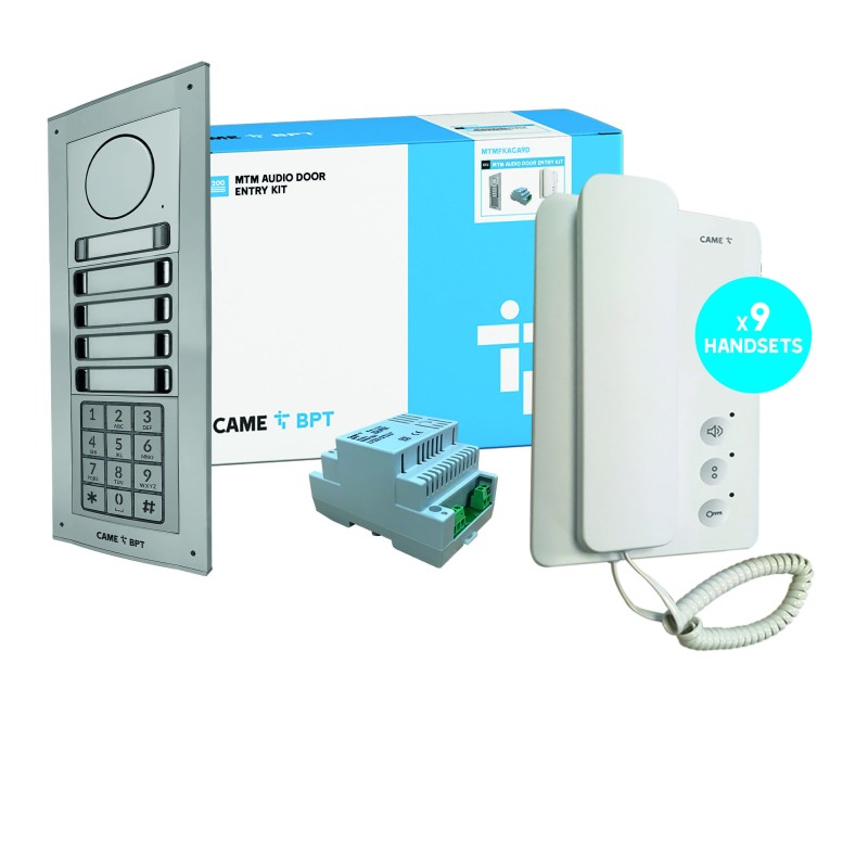 BPT MTM to AGT Audio Intercom kit with Keypad Flush MTMFKAGA