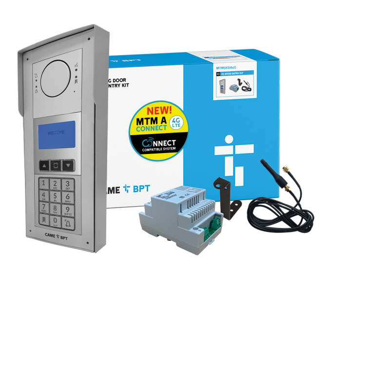 BPT MTM Digital Connect 4G GSM Audio Intercom kit with Keypad (MTMSKDA4G)
