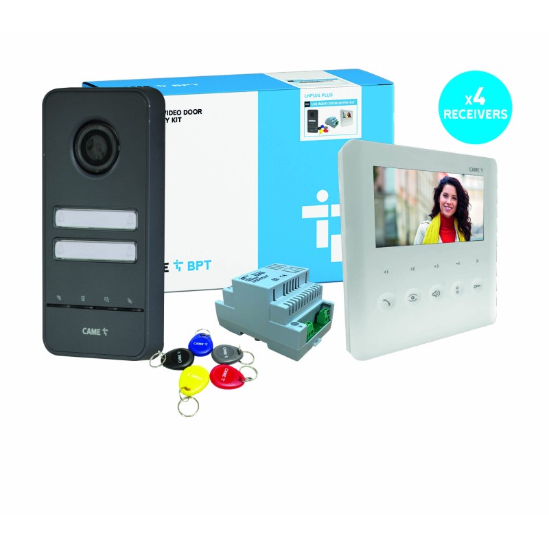BPT LHS PLUS PLX Video Intercom Kits 1 to 4 buttons LHPLV_PLUS