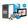BPT LHS PLUS to XTS Black 7 Inch Video Intercom Kits 1 to 4 buttons LHX7B_PLUS