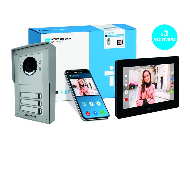 BPT MTM XTS IP VIDEO INTERCOM KIT MTMSIP7B3