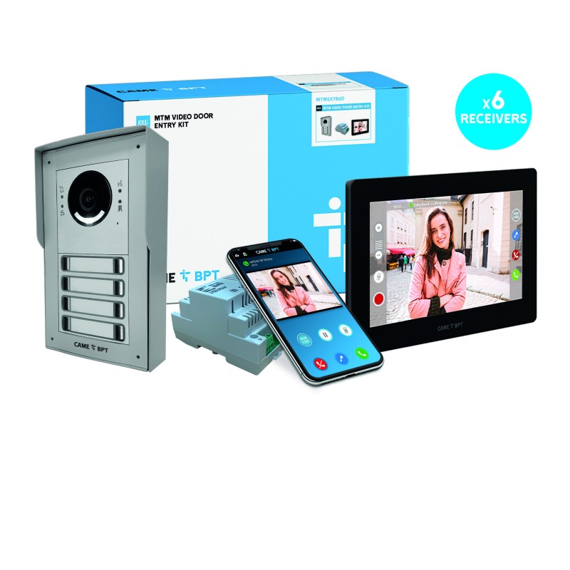 BPT MTM XTS VIDEO INTERCOM KIT SURFACE MTMSX7B