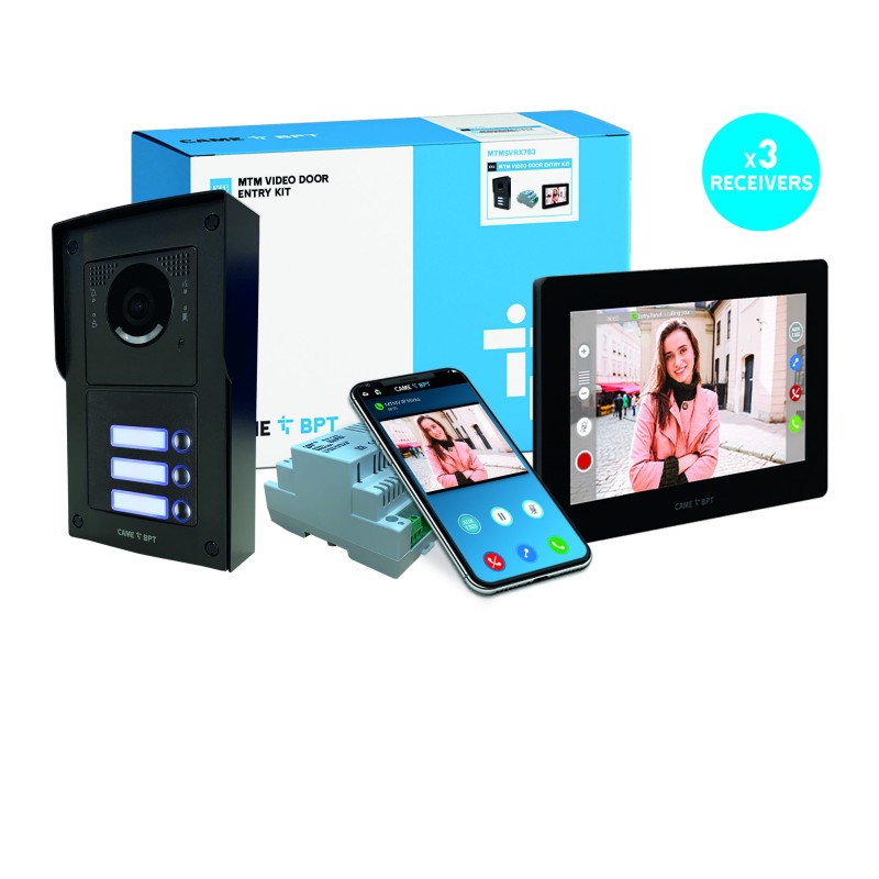 copy of BPT MTM VR XTS VIDEO INTERCOM KIT SURFACE MOUNT MTMSVRX7B3