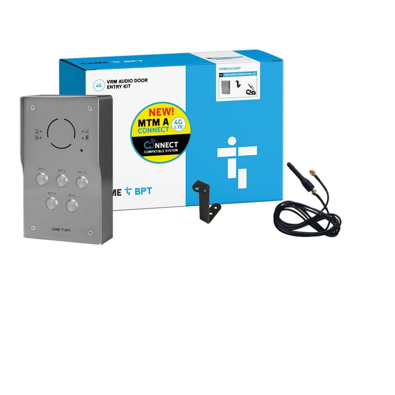 BPT VRM 4G GSM INTERCOM KIT SURFACE VRMSA4G5NP