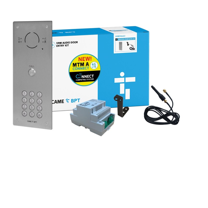 BPT VRM Keypad 4G GSM Intercom Kit Flush VRMFKA4G1