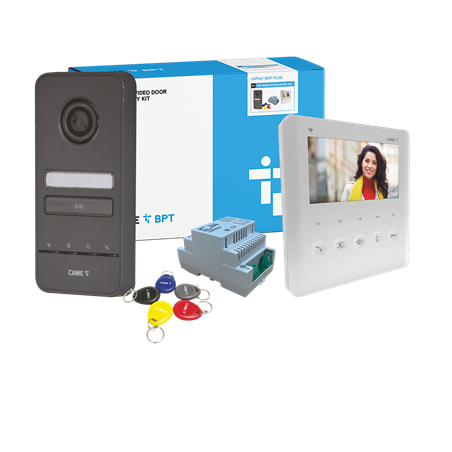 BPT LHS PLUS to PLX WIFI White 5 Inch Video Intercom Kits 1 to 4 buttons LHPLV1_PLUS_WIFI